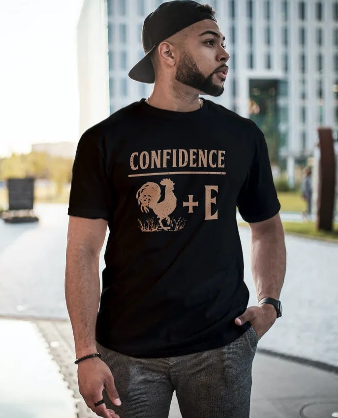 Confidence over cocky T-Shirt Sua Sponte Design 