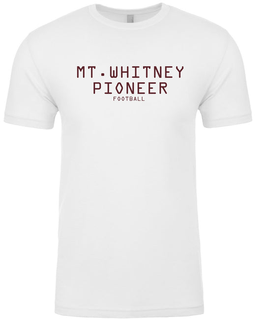 Mt Whitney Pioneer Football T-Shirt