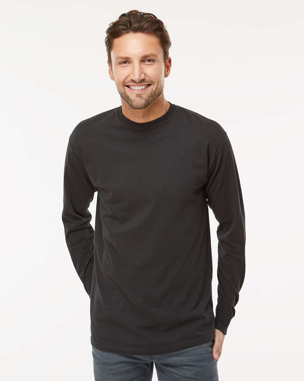 M&O Gold Soft Touch Long Sleeve T-Shirt - 4820