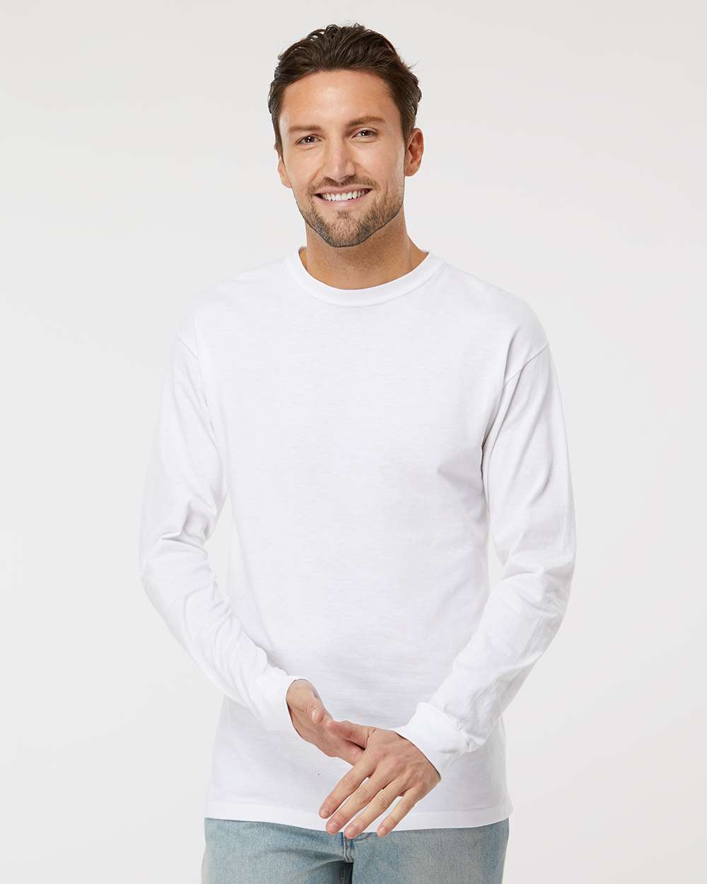 M&O Gold Soft Touch Long Sleeve T-Shirt - 4820